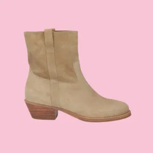 BA&SH - BIEGE CRAY ANKLE BOOTS Est. Retail Price $679