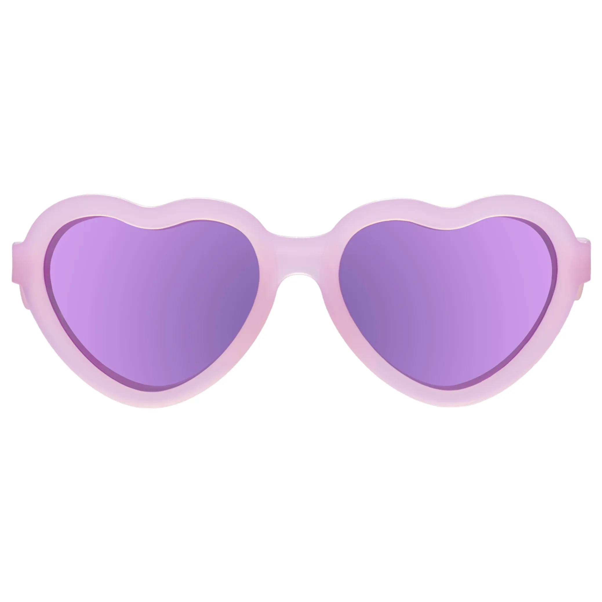 Babiators The Influencer Polarized with Mirrored Lenses Heart Shaped Kids Sunglasses