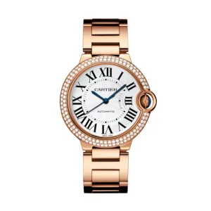 Ballon Bleu de Cartier 36 mm Pink Gold and Diamond Watch