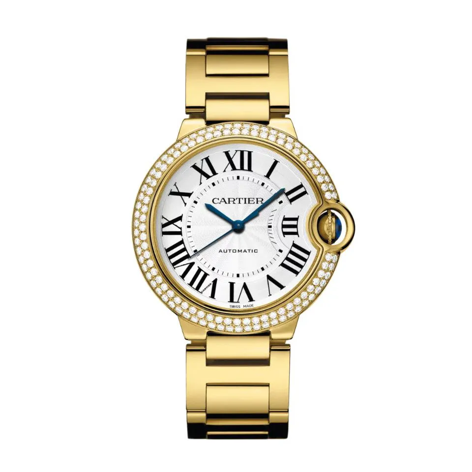 Ballon Bleu de Cartier 36 mm Yellow Gold and Diamond Watch