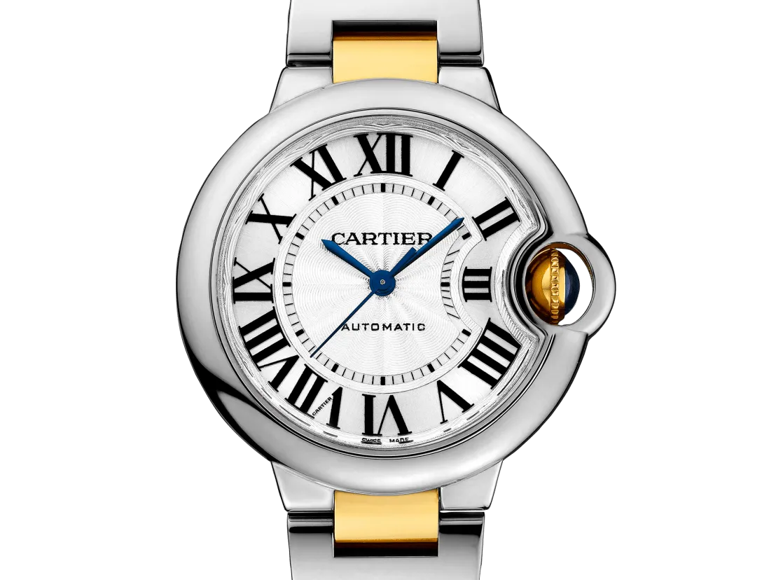 Ballon Bleu De Cartier Watch with Yellow Gold