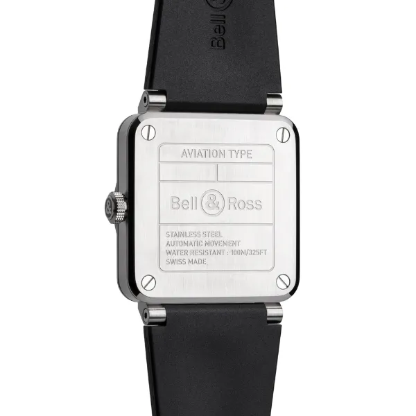 Bell & Ross BR-03 Skeleton Grey Steel - BR03A-GR-SKST/SRB