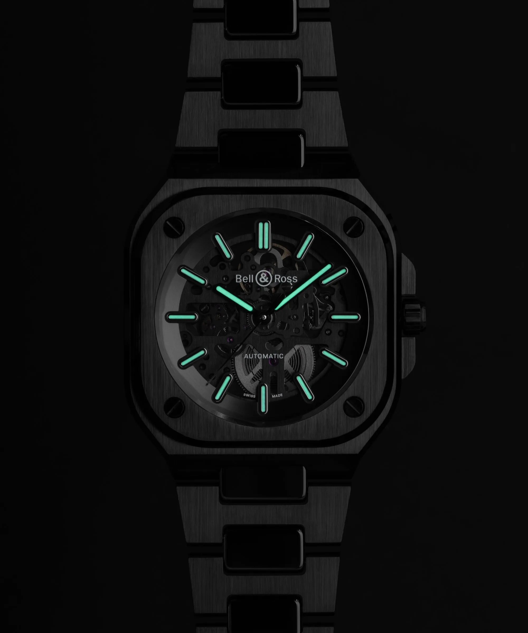 Bell & Ross BR05 Skeleton Black Ceramic BR05A-BL-SK-CE/SCE