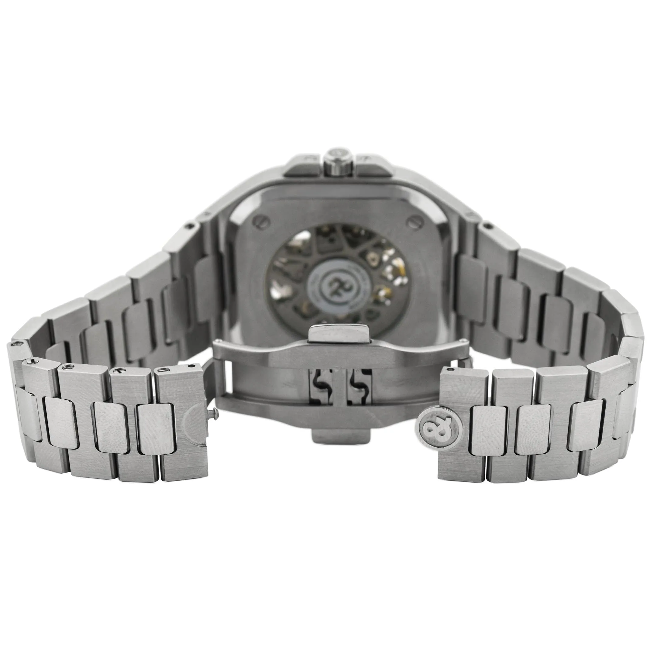 Bell & Ross Men's Limited Edition BR 05 Stainless Steel 40mm Skeleton Dial Watch Reference #: BR05A-GR-SK-ST/SST
