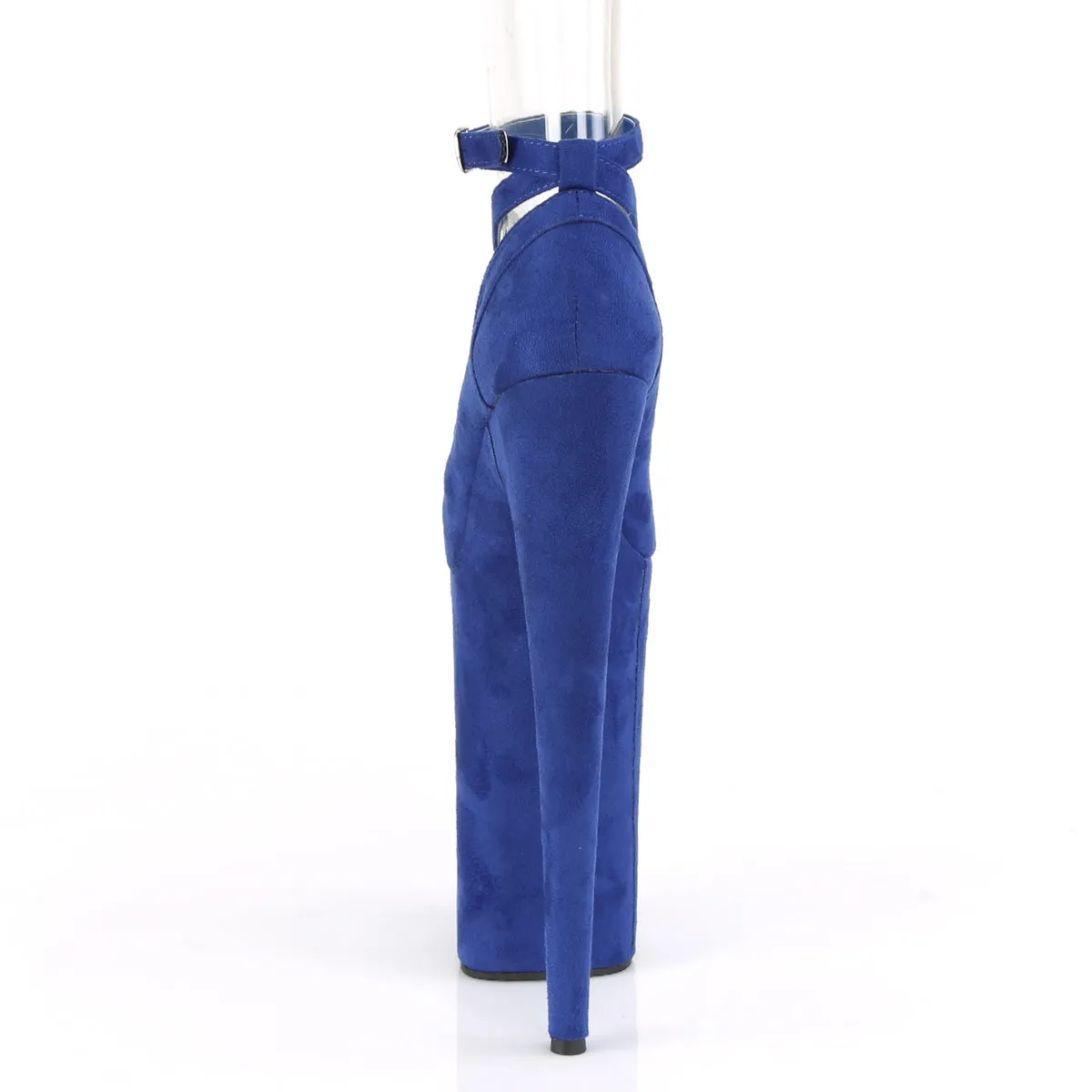 BEYOND-087FS  Royal Blue Faux Suede/Royal Blue Faux Suede