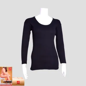 BLACK Ezifit Women Full sleeve Warmer Shirt