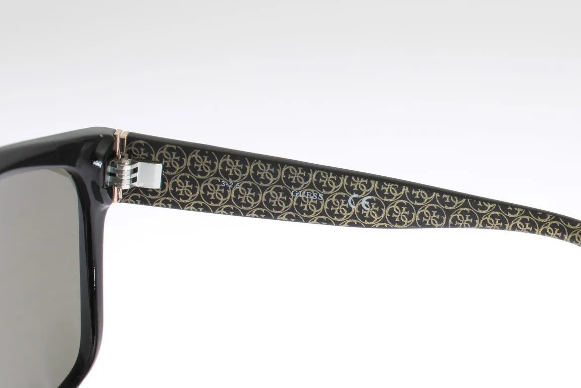 Black Plastic Frame UV Lens Sunglasses