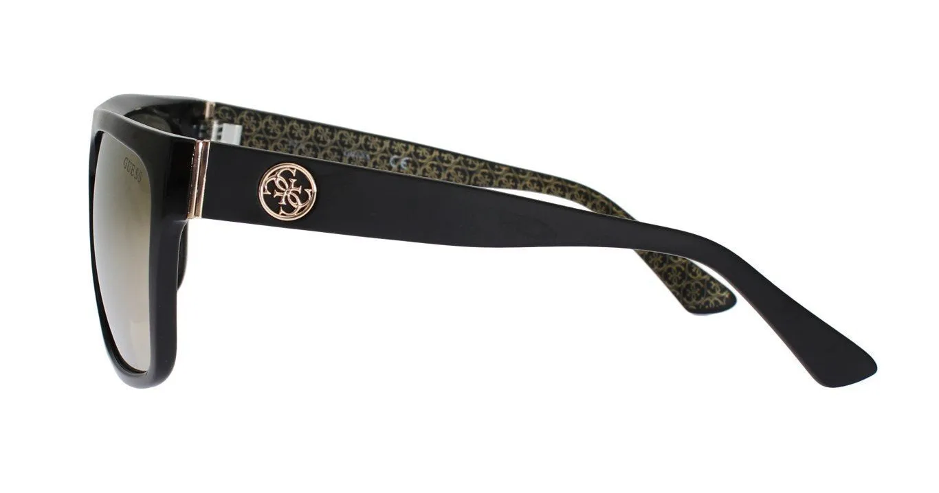 Black Plastic Frame UV Lens Sunglasses