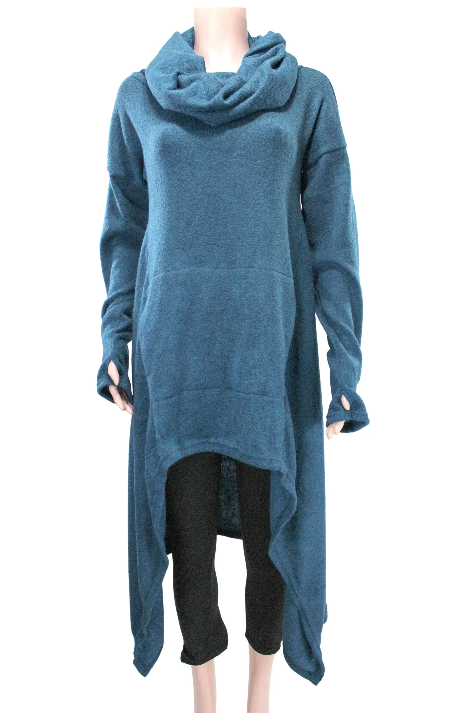 Boho Pullover Hoodie Cloak with pockets,Shawl Jacket with Hand Warmers,Hippie Cardigan ,Fall Jacket,Winter hoodie jacket