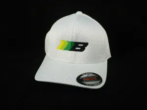 Borg Motorsports Full Color Logo Hat - White, Flexfit