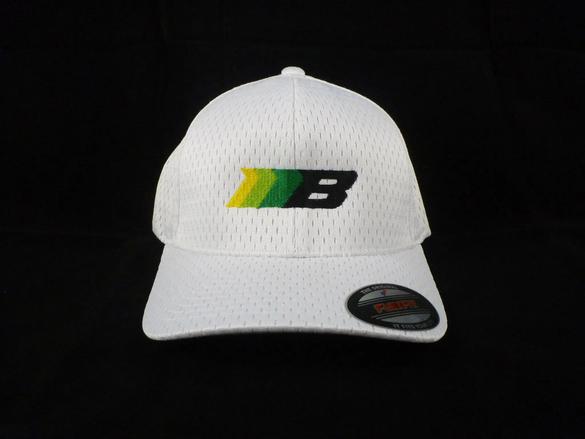 Borg Motorsports Full Color Logo Hat - White, Flexfit