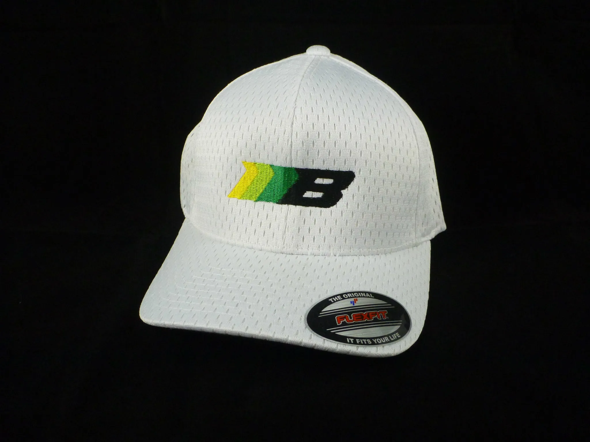 Borg Motorsports Full Color Logo Hat - White, Flexfit