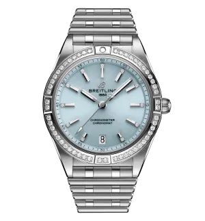 Breitling Chronomat Automatic 36 Watch with Stainless Steel & 18K White Gold Bracelet