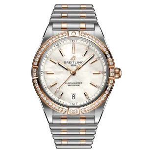 Breitling Chronomat Automatic 36mm Watch with Mother of Pearl Dial