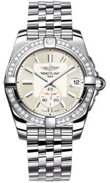 Breitling - Galactic 36 Automantic Stainless Steel - Diamond Bezel - Pilot Bracelet