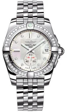 Breitling - Galactic 36 Automantic Stainless Steel - Diamond Bezel - Pilot Bracelet