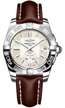 Breitling - Galactic 36 Automantic Stainless Steel - Polished Bezel - Leather Strap