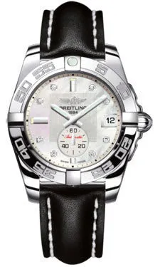 Breitling - Galactic 36 Automantic Stainless Steel - Polished Bezel - Leather Strap