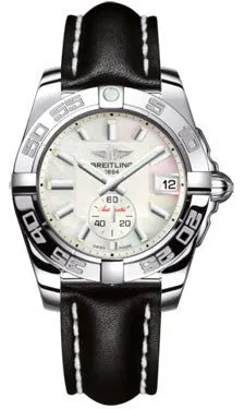 Breitling - Galactic 36 Automantic Stainless Steel - Polished Bezel - Leather Strap