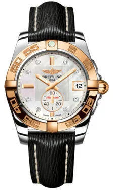 Breitling - Galactic 36 Automantic Steel-Rose Gold - Sahara Strap