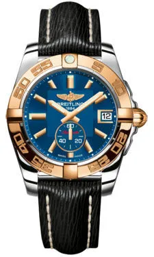 Breitling - Galactic 36 Automantic Steel-Rose Gold - Sahara Strap