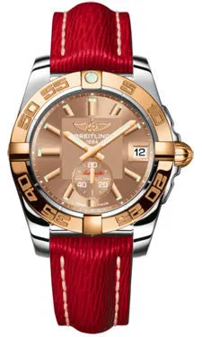 Breitling - Galactic 36 Automantic Steel-Rose Gold - Sahara Strap