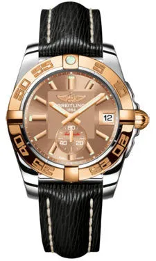 Breitling - Galactic 36 Automantic Steel-Rose Gold - Sahara Strap