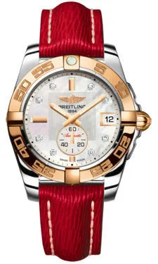 Breitling - Galactic 36 Automantic Steel-Rose Gold - Sahara Strap