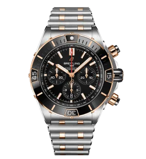 Breitling Super Chronomat B01 44 Watch with Black Dial