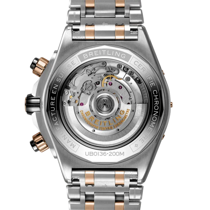 Breitling Super Chronomat B01 44 Watch with Black Dial