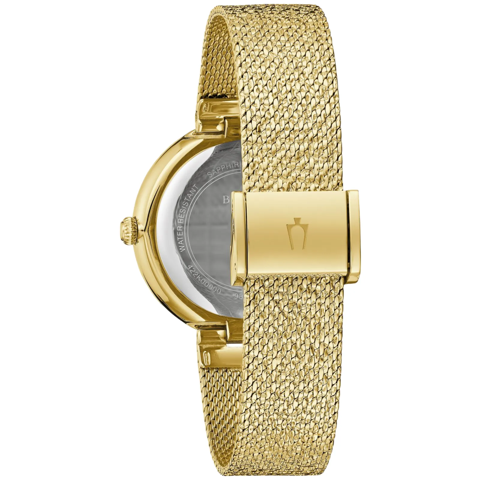 Bulova Champagne Crystal Quartz Women's Watch 98L321