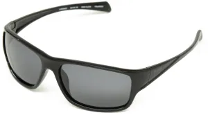 Bulova Coronado Sunglasses Unisex Polarized Sport Shiny Black Frame