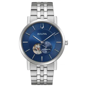 Bulova Men's Classic American Clipper Automatic Stainless Steel Bracelet Watch 96A247