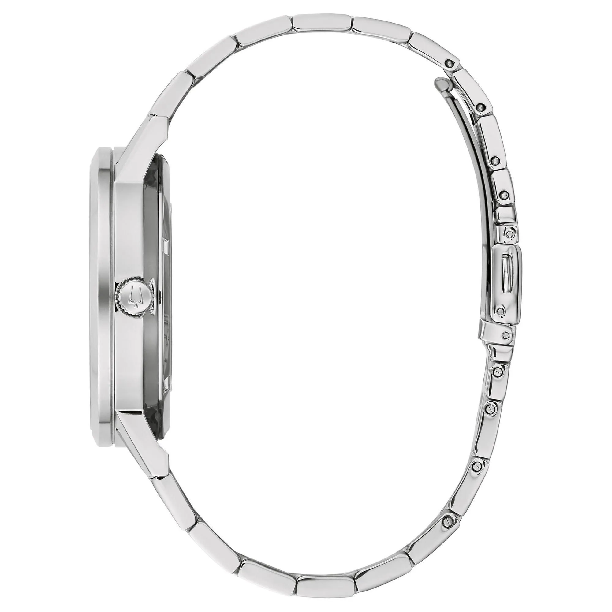 Bulova Men's Classic American Clipper Automatic Stainless Steel Bracelet Watch 96A247