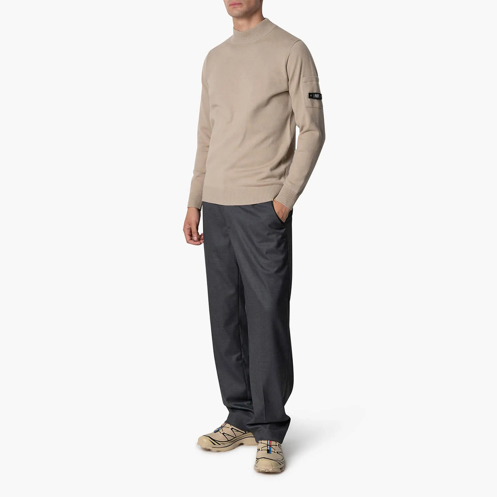 CANNES KNITTED SWEATER | FADED BROWN