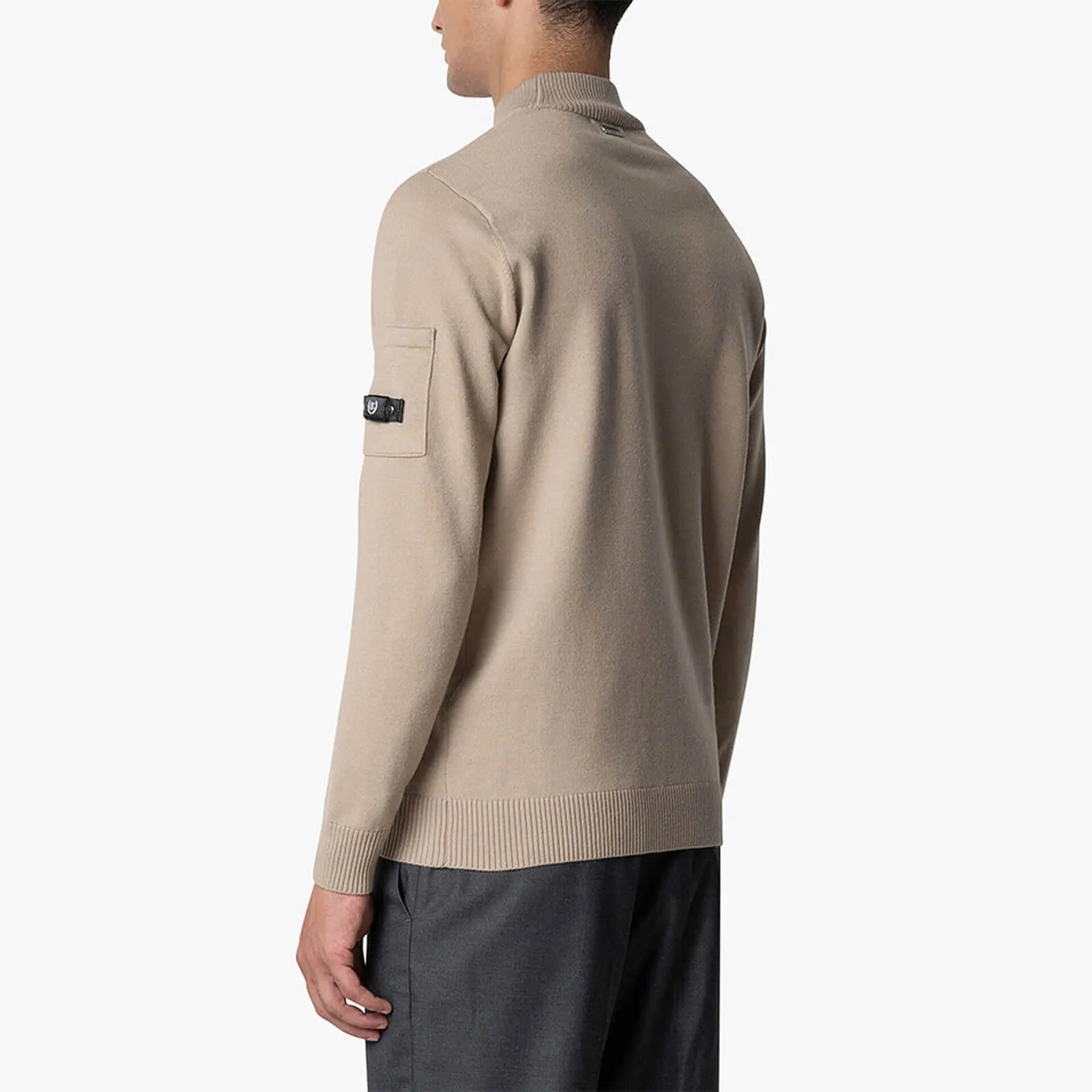 CANNES KNITTED SWEATER | FADED BROWN