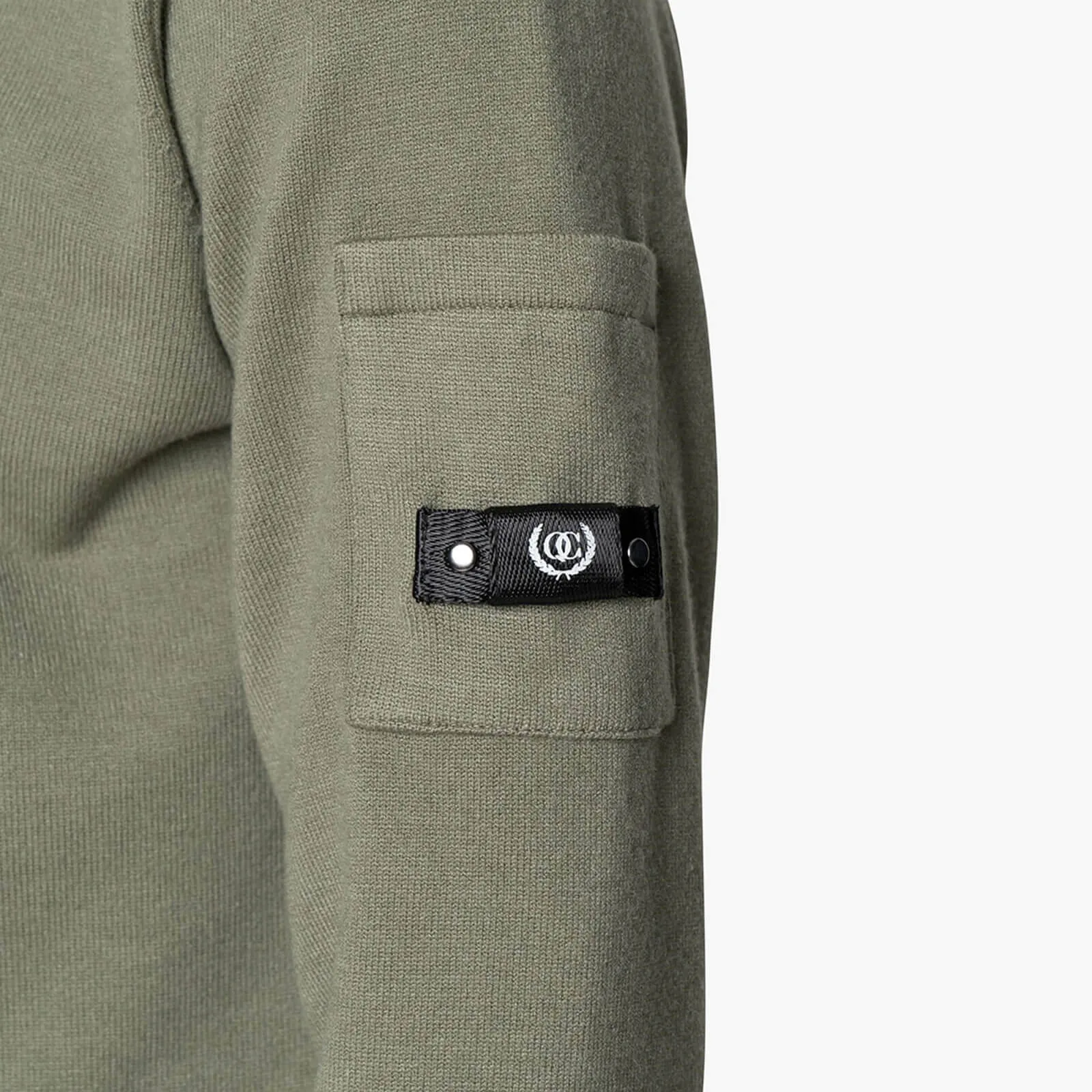 CANNES KNITTED SWEATER | OLIVE