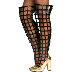 Cape Robbin Beautiful-5 Gold Boot Gold
