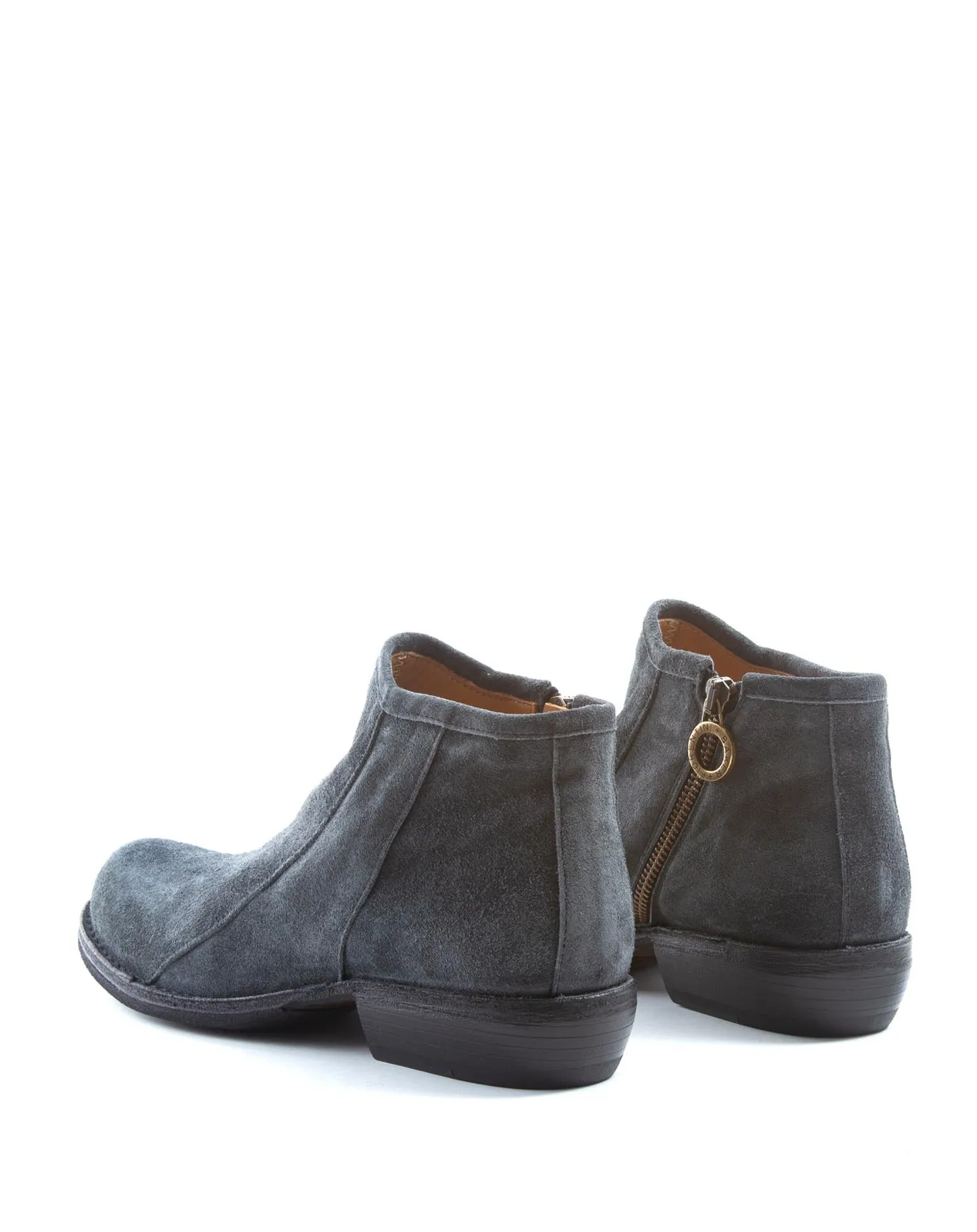 CARP Grey Suede Ankle Boots