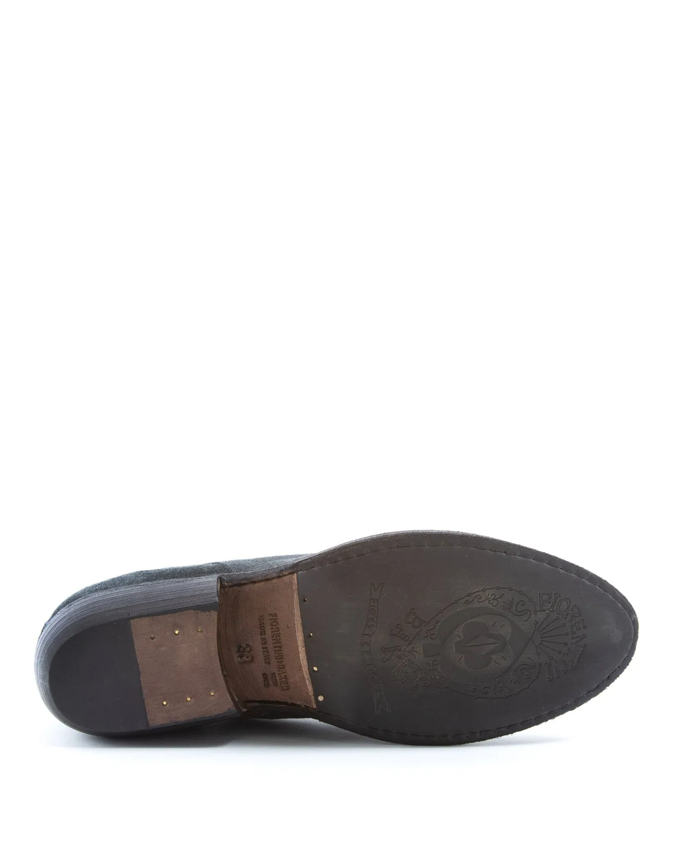 CARP Grey Suede Ankle Boots