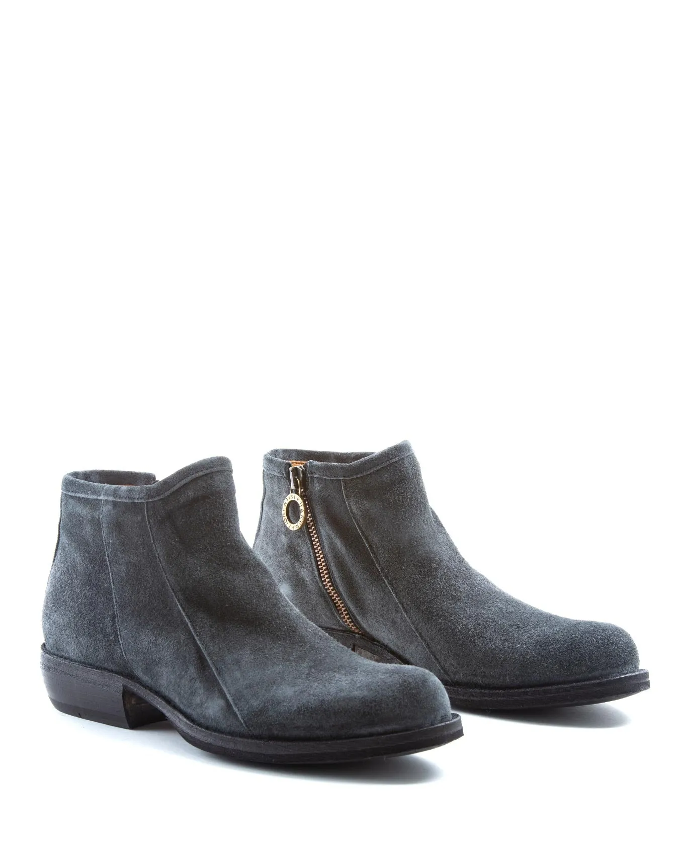 CARP Grey Suede Ankle Boots