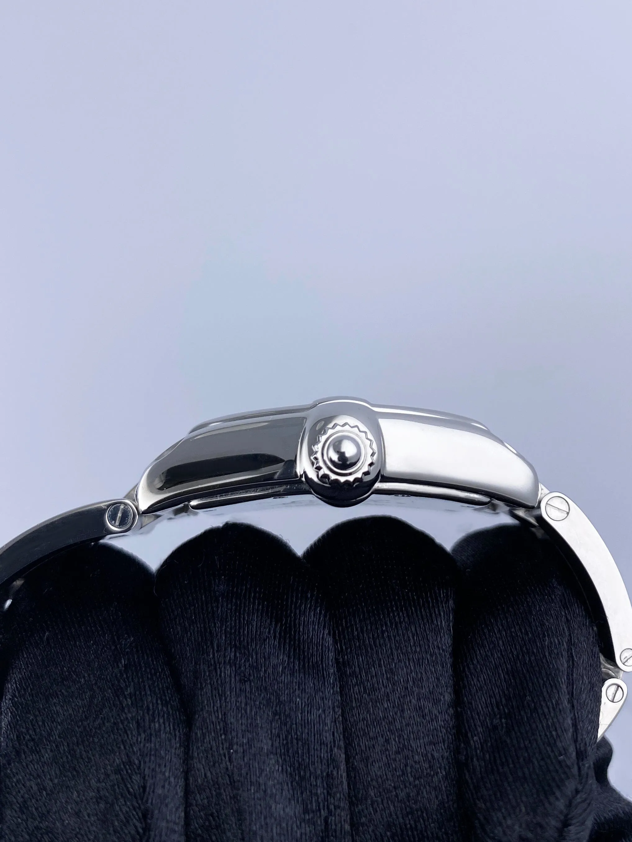 Cartier Roadster W62000V3 Black Dial Stainless Steel Mens Watch