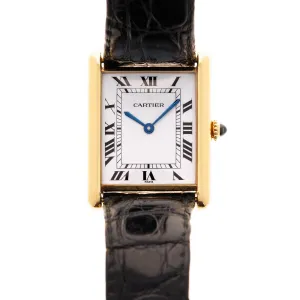 Cartier Yellow Gold Jumbo Tank Automatic Ref. 17011