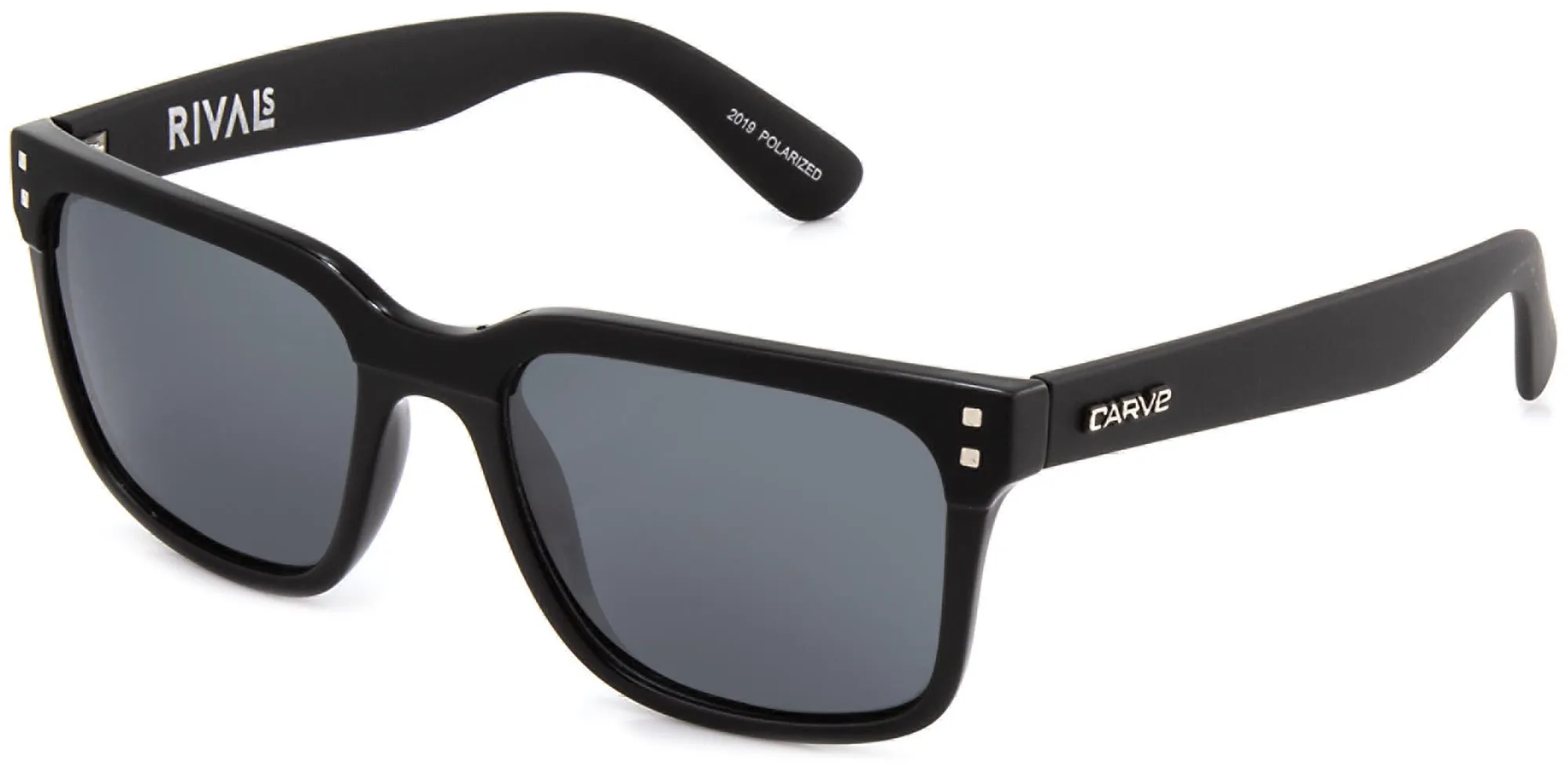 Carve Rival Matt GloSS Black Green Polarised Lens