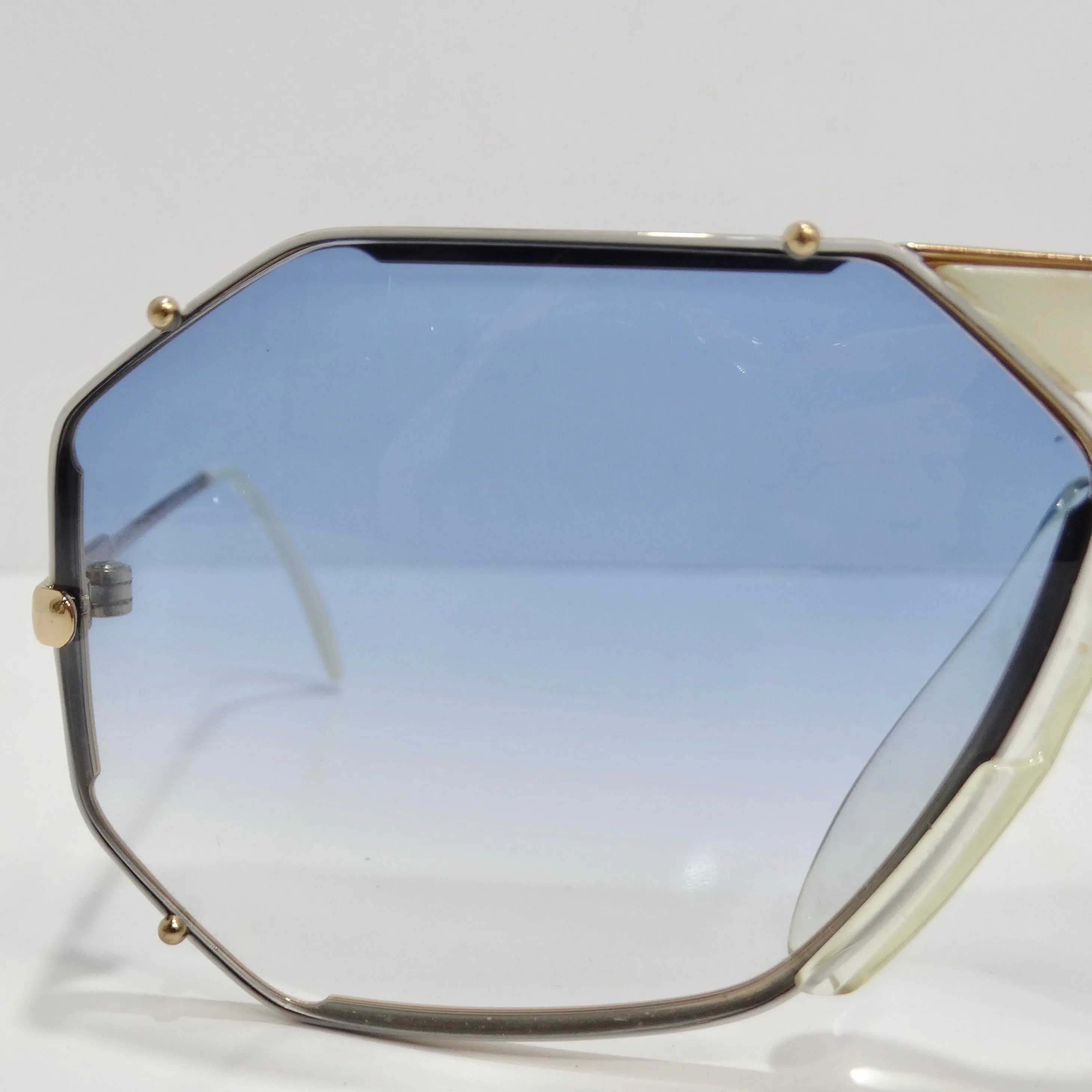 Cazal 951 Blue Gradient 1980s Sunglasses
