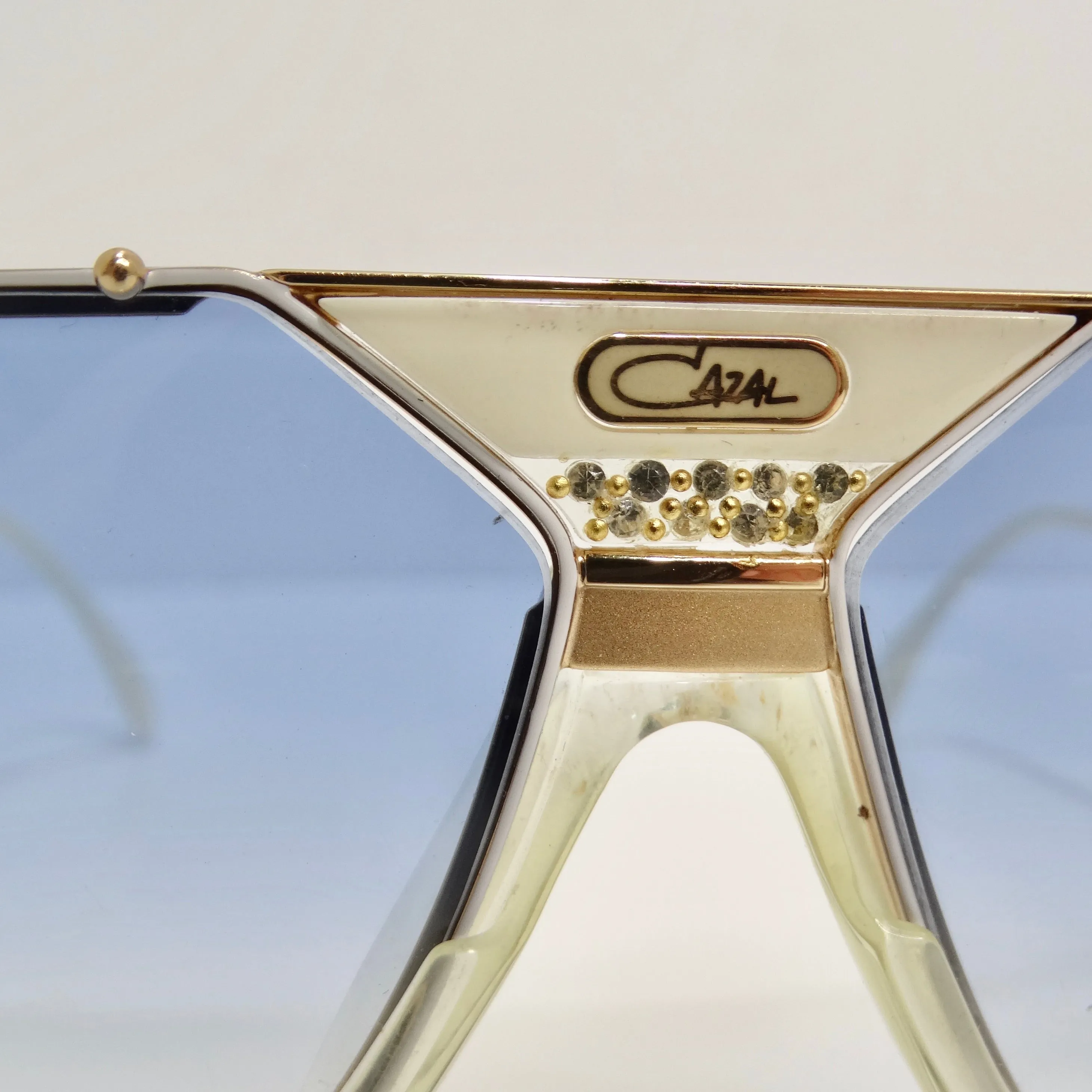 Cazal 951 Blue Gradient 1980s Sunglasses
