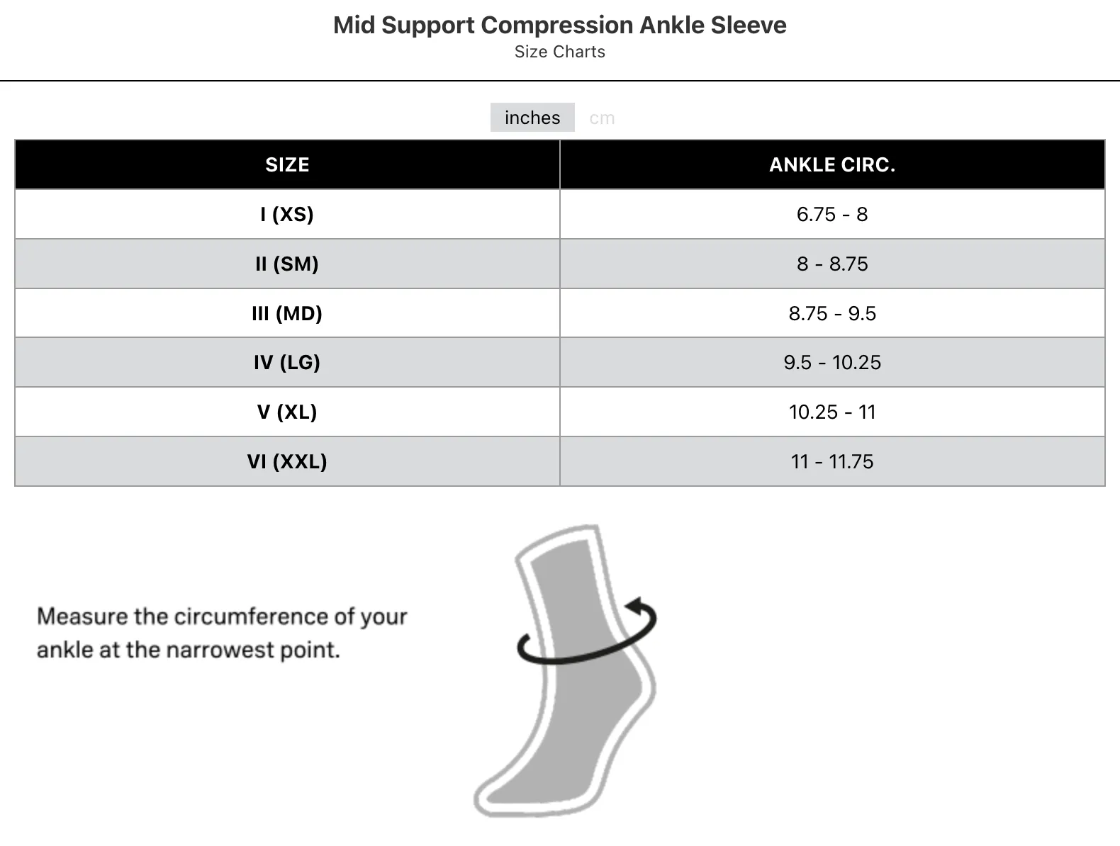 CEP MID Support Compression Ankle Sleeve Unisex - 2025