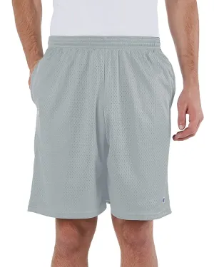 Champion Long Mesh Shorts | Athletic Grey