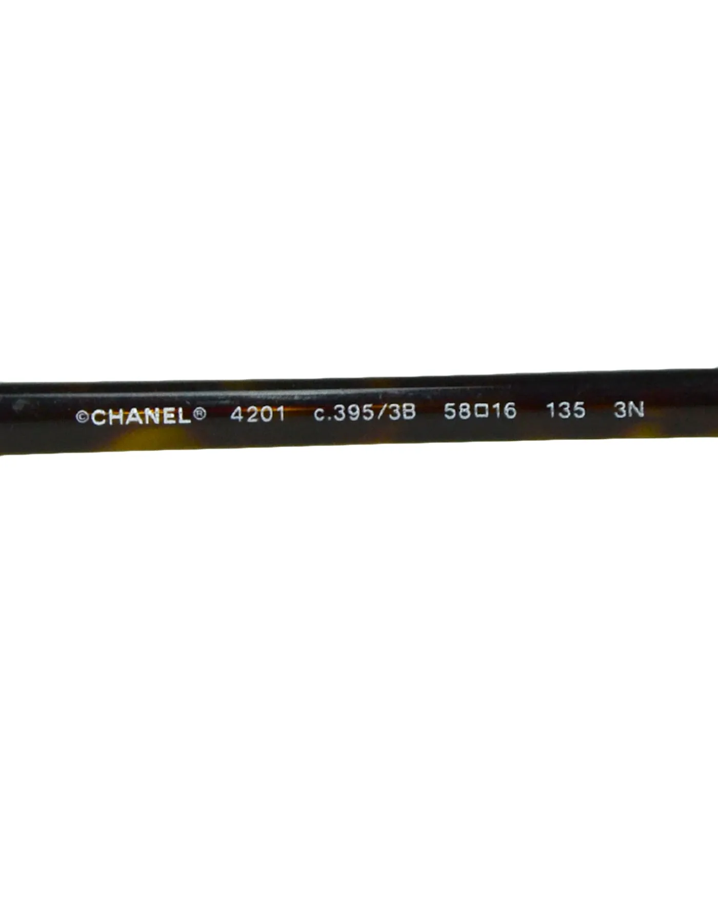 Chanel Brown Gold Aviator Sunglasses