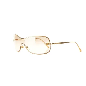 Chanel Gold Logo Sunglasses